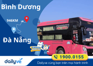 Vé xe từ Bình Dương đi Đà Nẵng