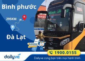 Vé xe từ Bình Phước đi Đà Lạt