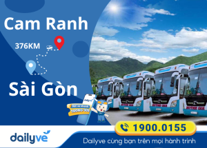Vé xe từ Cam Ranh đi Sài Gòn