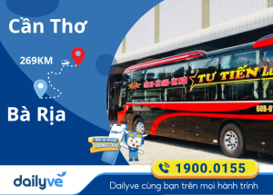 Vé xe từ Cần Thơ đi Bà Rịa