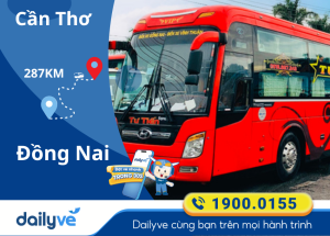 Vé xe từ Cần Thơ đi Đồng Nai