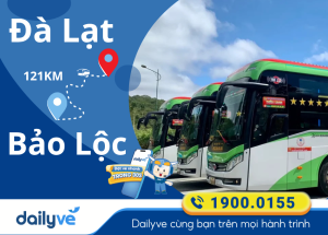 Vé xe từ Đà Lạt đi Bảo Lộc
