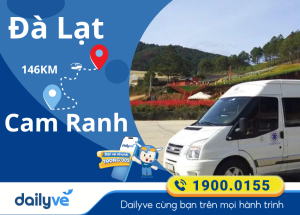 Vé xe từ Đà Lạt đi Cam Ranh