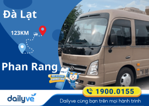 Vé xe từ Đà Lạt đi Phan Rang