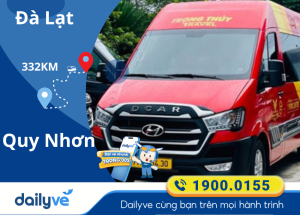 Vé xe từ Đà Lạt đi Quy Nhơn