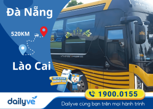 Vé xe từ Đà Nẵng đi Lào Cai