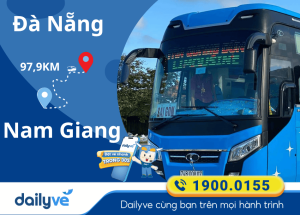 Vé xe từ Đà Nẵng đi Nam Giang