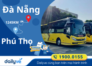 Vé xe từ Đà Nẵng đi Phú Thọ