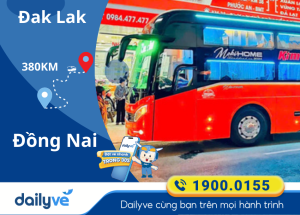 Vé xe Đak Lak đi Đồng Nai