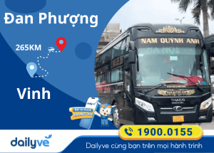 Vé xe từ Đan Phượng đi Vinh
