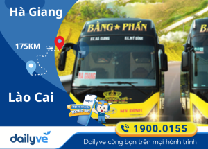 Vé xe từ Hà Giang đi Lào Cai