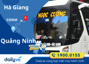 vé xe từ Hà Giang đi Quảng Ninh