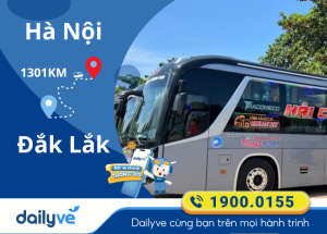 Vé xe từ Hà Nội đi Đắk Lắk