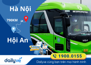 Vé xe từ Hà Nội đi Hội An