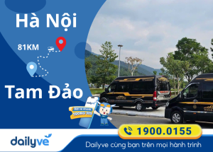 Vé xe từ Hà Nội đi Tam Đảo
