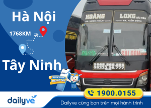 Vé xe từ Hà Nội đi Tây Ninh