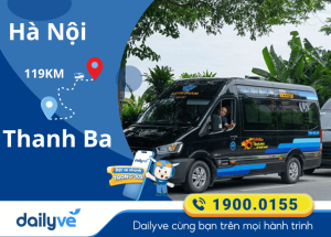 Vé xe từ Hà Nội đi Thanh Ba