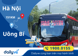 Vé xe từ Hà Nội đi Uông Bí
