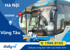 Vé xe từ hà nội đi Vũng Tàu