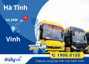 Vé xe từ Hà Tĩnh đi Vinh