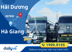 Vé xe từ Hải Dương đi Hà Giang