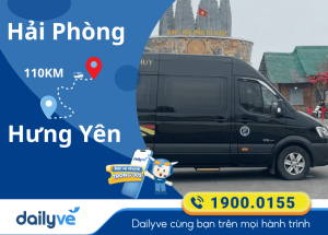 Vé xe từ Hải Phòng đi Hưng Yên
