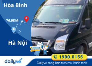 Vé xe từ Hòa Bình đi Hà Nội