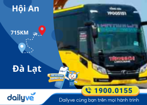 Vé xe từ Hội An đi Đà Lạt