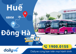 Vé xe từ Huế đi Đông Hà
