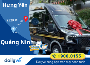 Vé xe Hưng Yên đi Quảng Ninh