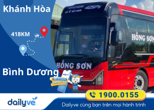 Vé xe từ Khánh Hòa đi Bình Dương