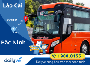 Vé xe Lào Cai đi Bắc Ninh
