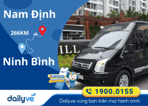 Vé xe từ Nam Định đi Ninh Bình
