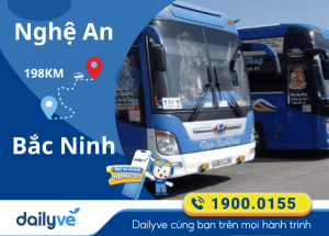 Vé xe khách từ Nghệ An đi Bắc Ninh