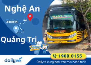 Vé xe từ Nghệ An đi Quảng Trị