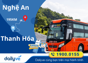 Vé xe từ Nghệ An đi Thanh Hóa