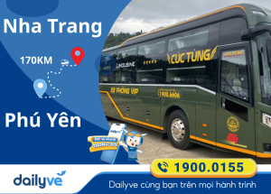 Vé xe từ Nha Trang đi Phú Yên