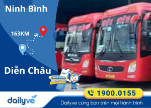Vé xe từ Ninh Bình đi Diễn Châu