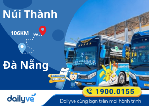 Vé xe từ Núi Thành đi Đà Nẵng