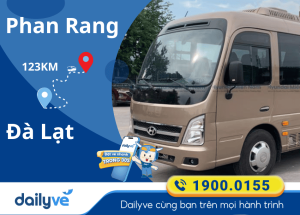 Vé xe từ Phan Rang đi Đà Lạt