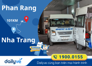 Vé xe từ Phan Rang đi Nha Trang