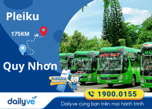 Vé xe từ Pleiku đi Quy Nhơn