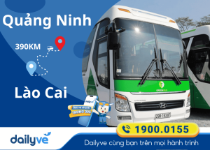 Vé xe khách từ Quảng Ninh đi Lào Cai