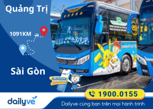 Vé xe từ Quảng Trị đi Sài Gòn