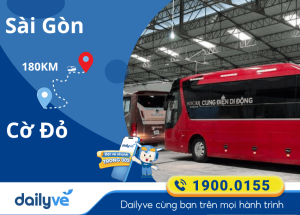 Vé xe từ Sài Gòn đi Cờ Đỏ