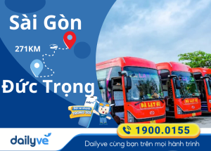 Vé xe từ Sài Gòn đi Đức Trọng