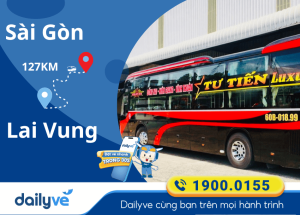 Vé xe từ Sài Gòn đi Lai Vung