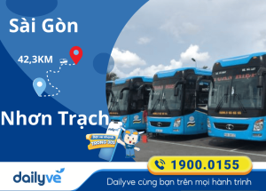 Vé xe từ Sài Gòn đi Nhơn Trạch