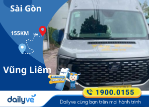 Vé xe từ Sài Gòn đi Vũng Liêm