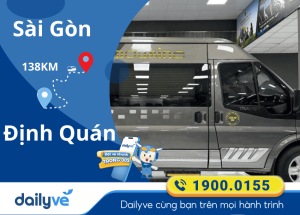 Vé xe từ Sài Gòn đi Định Quán